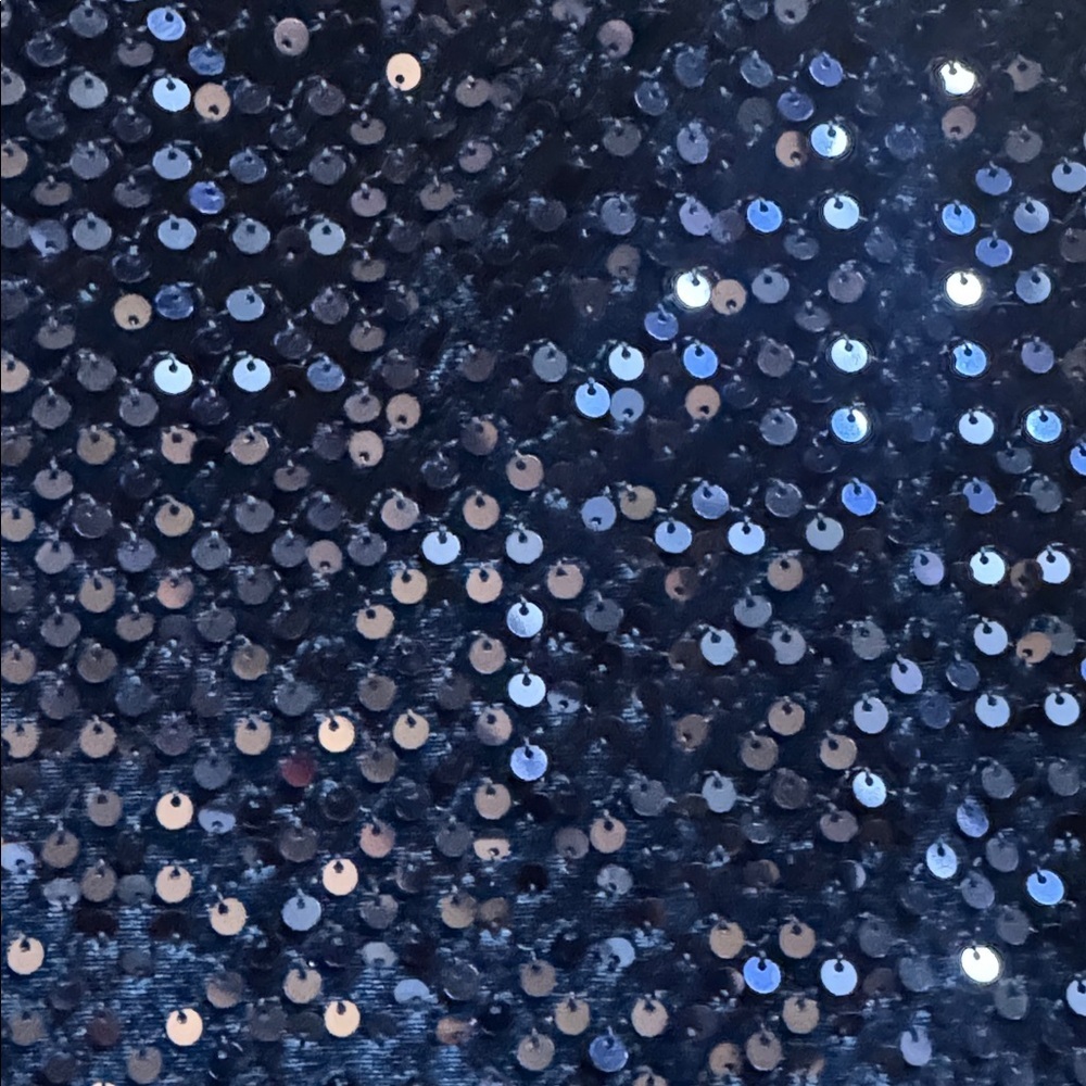 Little Stitches dress size 6 to 7 Blue velvet Sequin dress special occasion - Picture 3 of 6